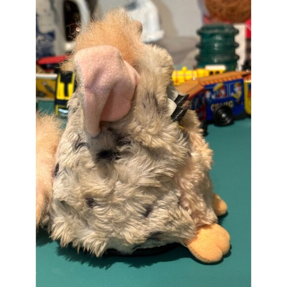 Gray Furby Model 70-800 Blue Eyes Tiger 1998 Hang Tag Tested Gift 1st Generation - Picture 7 of 10